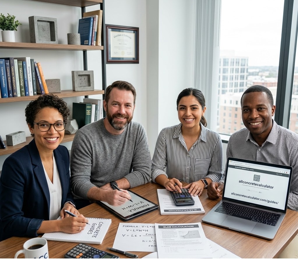 Concrete Calculator Writing Team