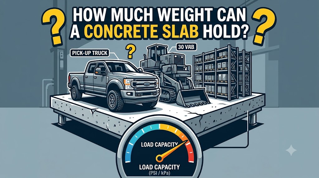 How Much Weight Can a Concrete Slab Hold?