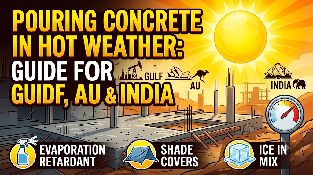 Pouring Concrete In Hot Weather Guide For Gulf AU India