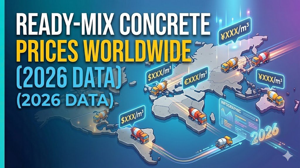 Ready-Mix Concrete Prices Worldwide (2026 Data)