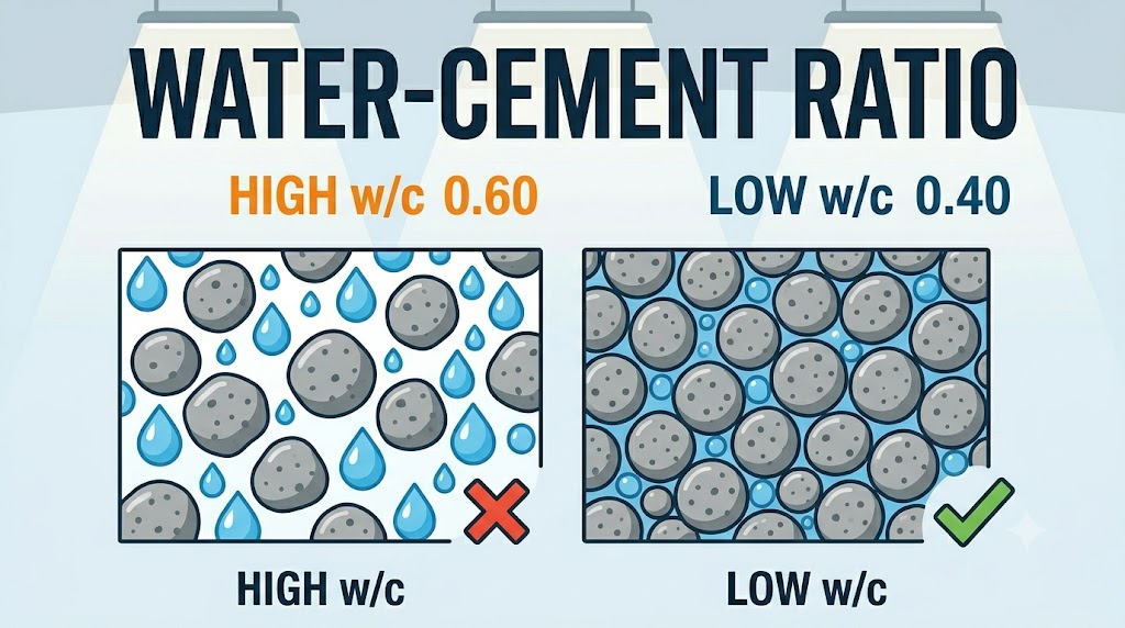Water-Cement Ratio: Why It Matters More Than Anything Else