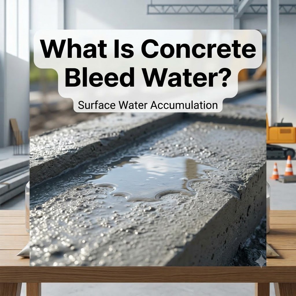 What Is Concrete Bleed Water?